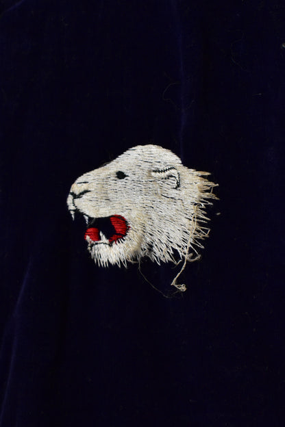 Vintage 1950s Thule Greenland Reversible Satin and Velvet Kids Souvenir Jacket