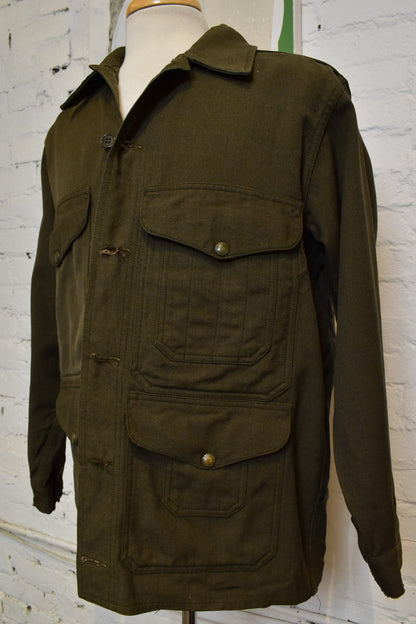 Vintage 1950s "Filson Garment" Wool Mackinaw Cruiser Jacket