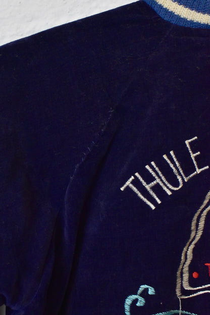 Vintage 1950s Thule Greenland Reversible Satin and Velvet Kids Souvenir Jacket
