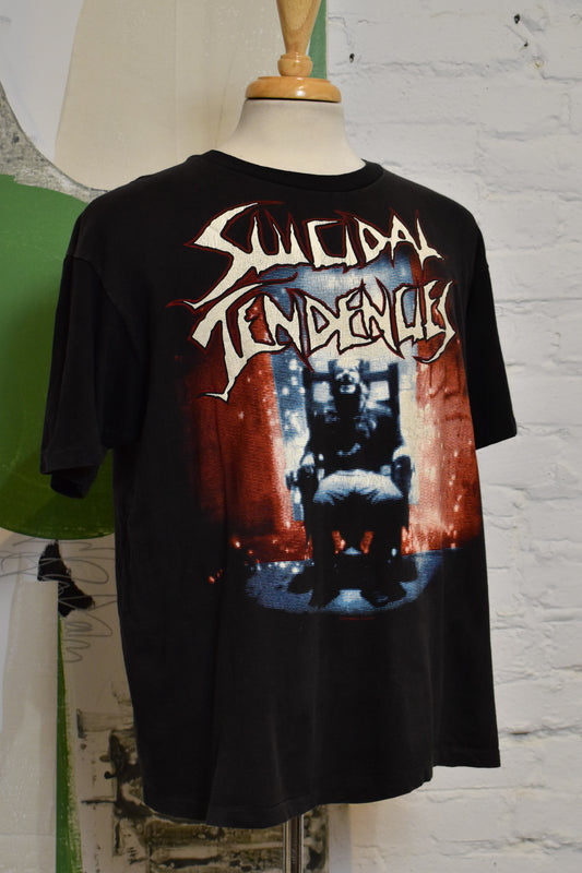 Vintage 1990s "Suicidal Tendencies - You Can't Bring Me Down" Tour Tee