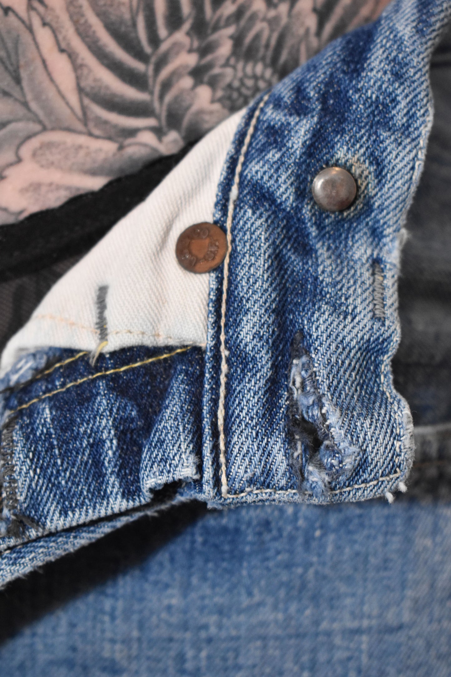 Vintage VERY RARE 1930s "Levi's" 501 Cinch Buckle Back Jeans