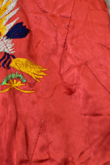 Vintage 1950s Thule Greenland Reversible Satin and Velvet Kids Souvenir Jacket