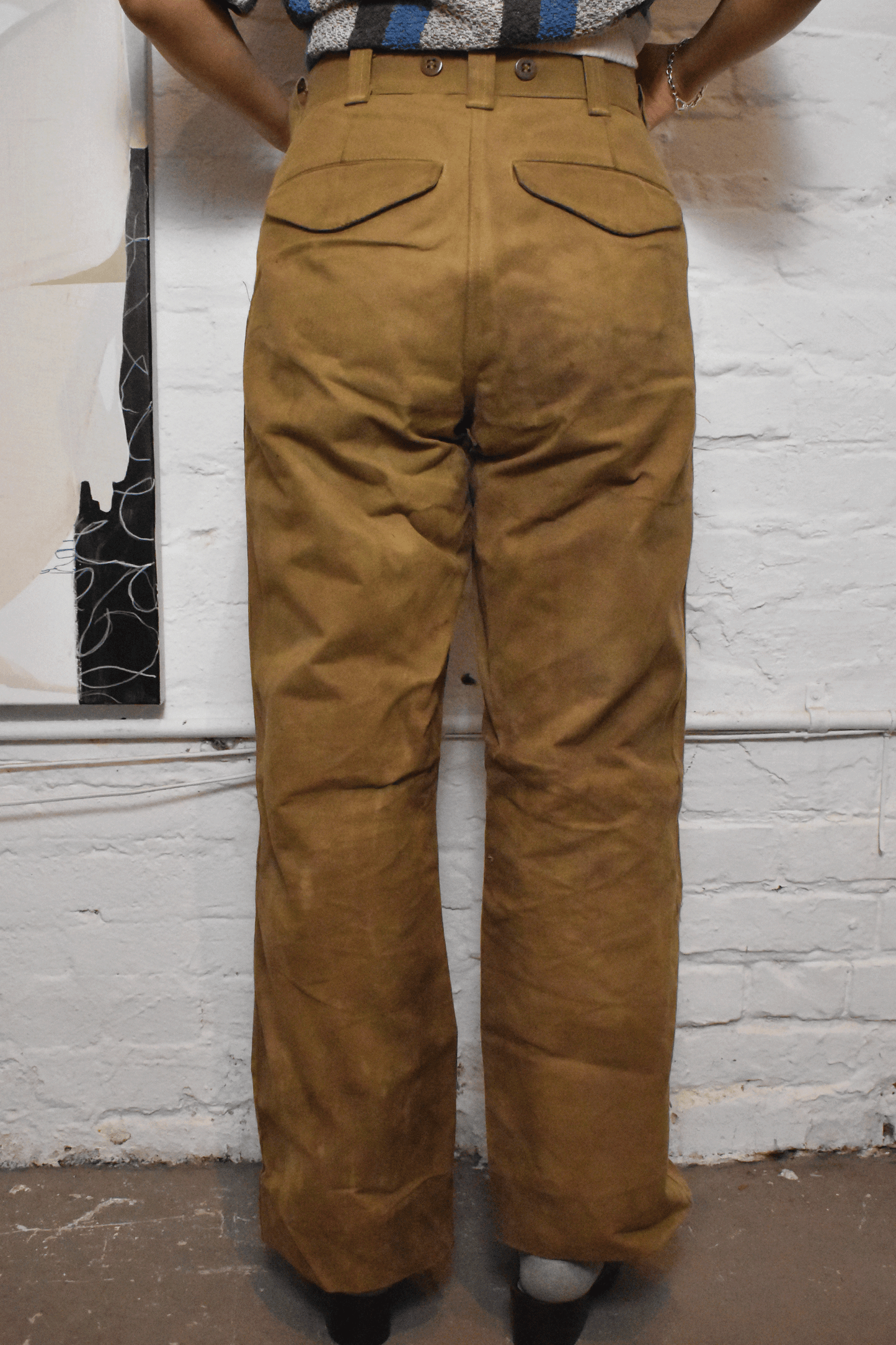 Vintage 1970s "Filson" Duck Hunting Waxed Pants