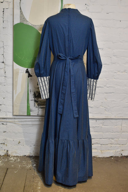 Vintage 1970s Gunne Sax Style Maxi Dress