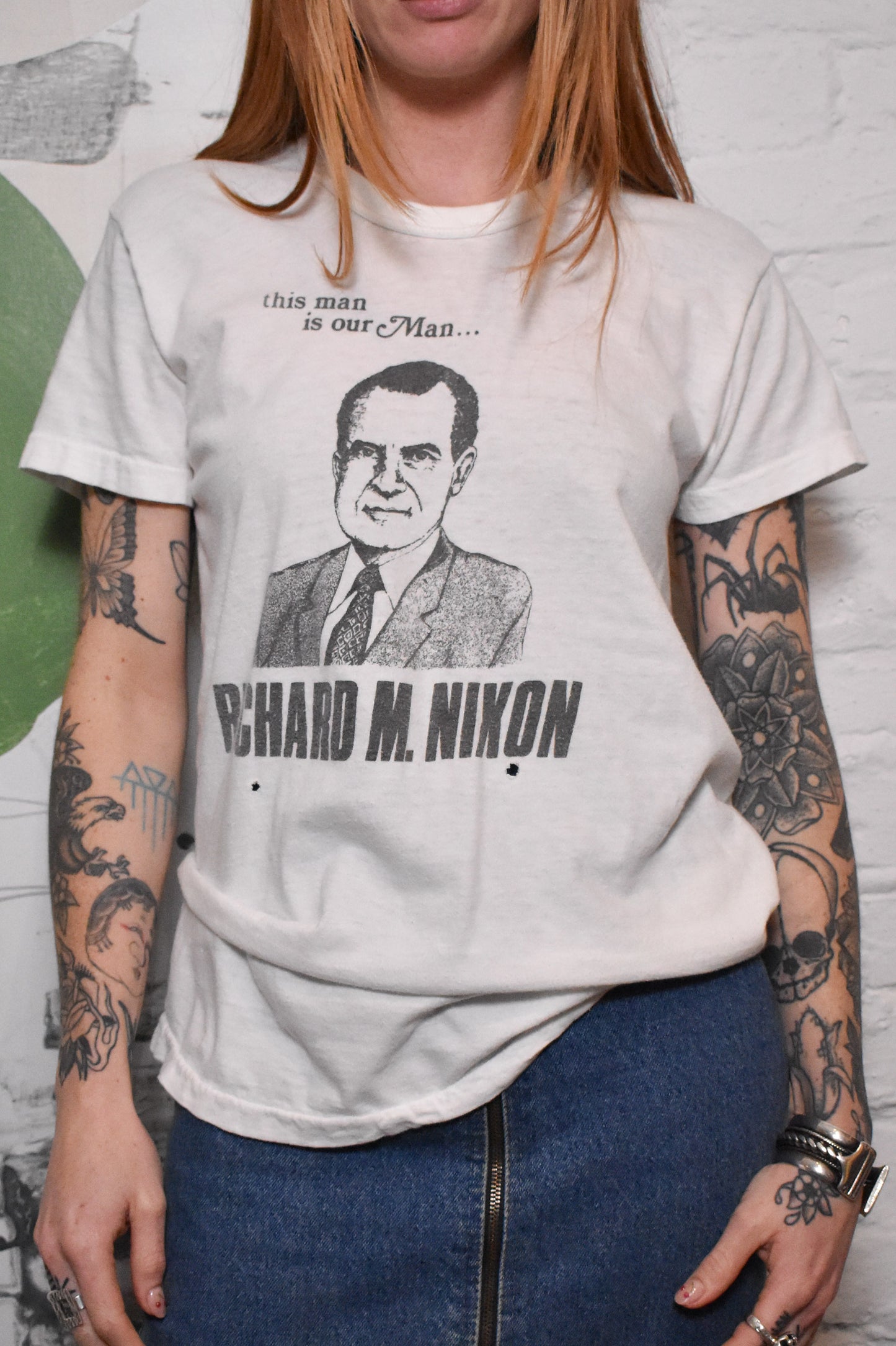 Vintage 1970s/80s "Richard Nixon" T-shirt