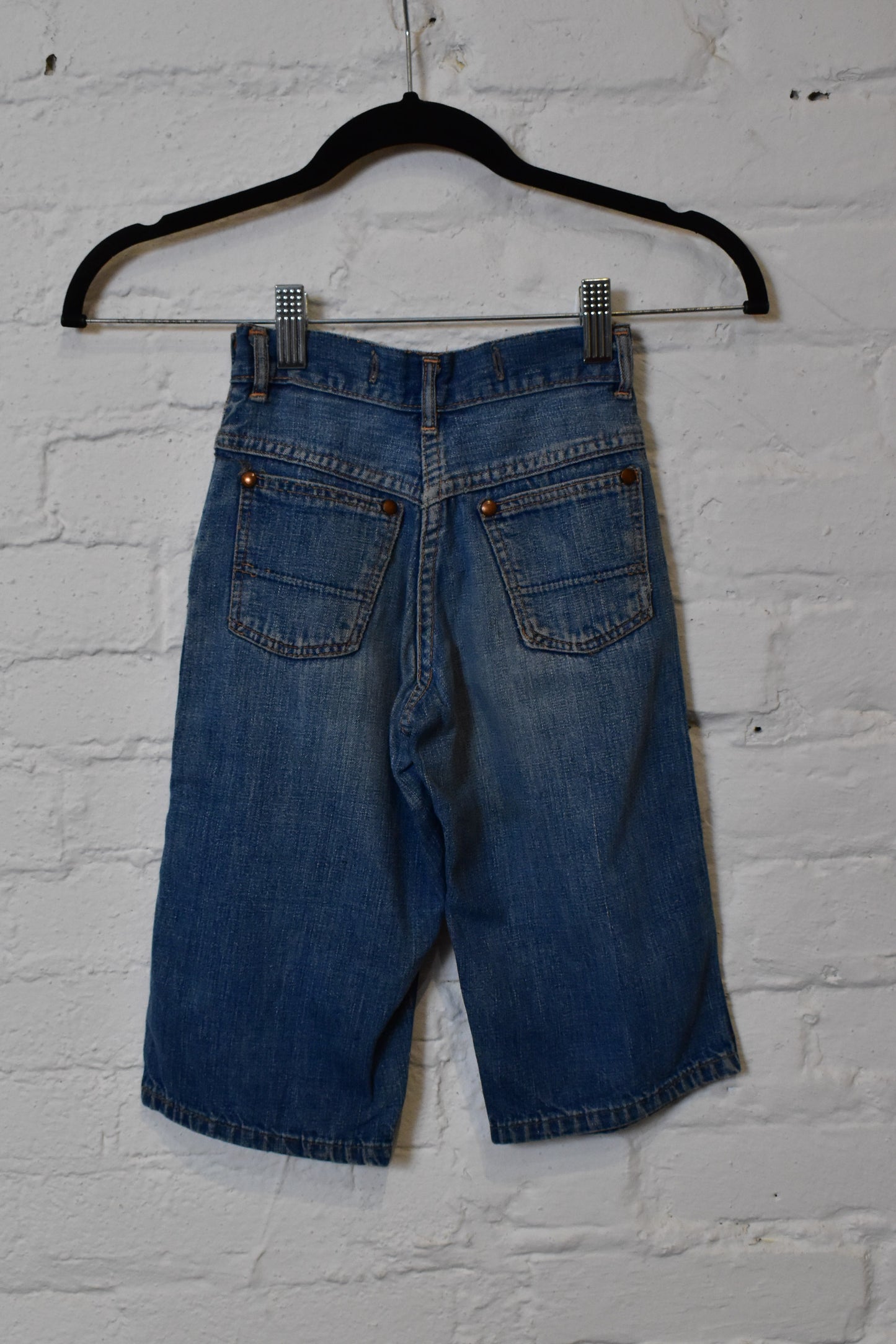 Vintage 1950s Side Zip Childrens Jeans