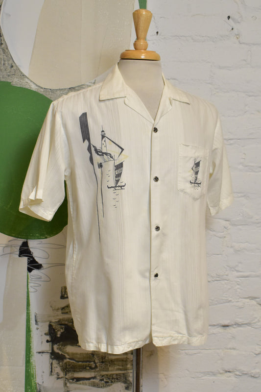 Vintage 1940s/50s "Hawaiiana" Shirt