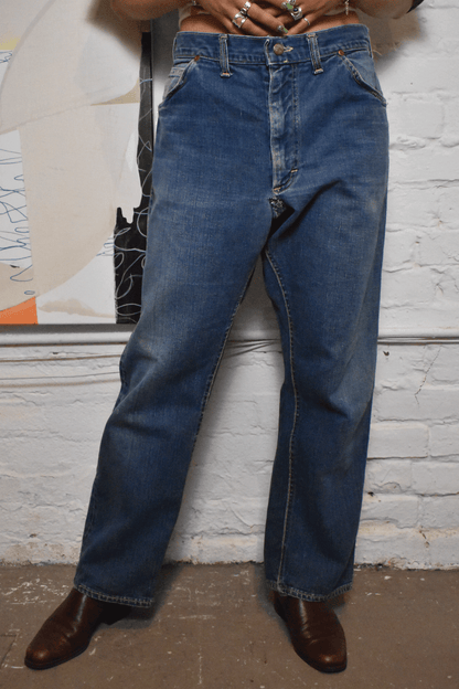 Vintage 1960s "Lee Riders Sanforized" Jeans