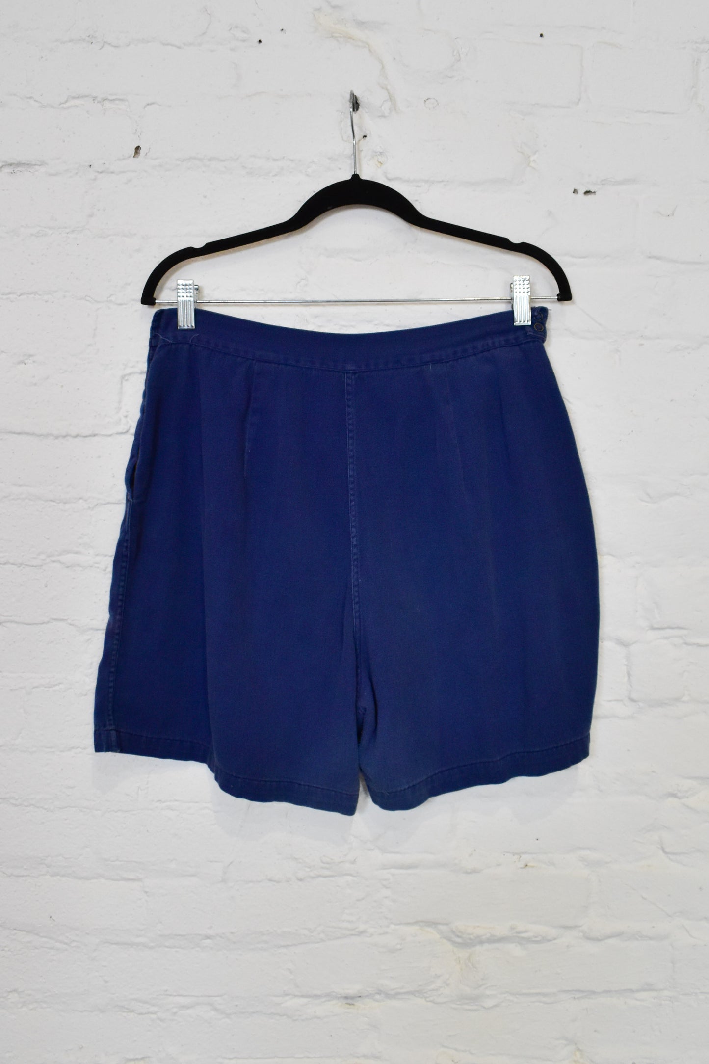 Vintage 1950 "Moore" Ladies Blue Gym Shorts