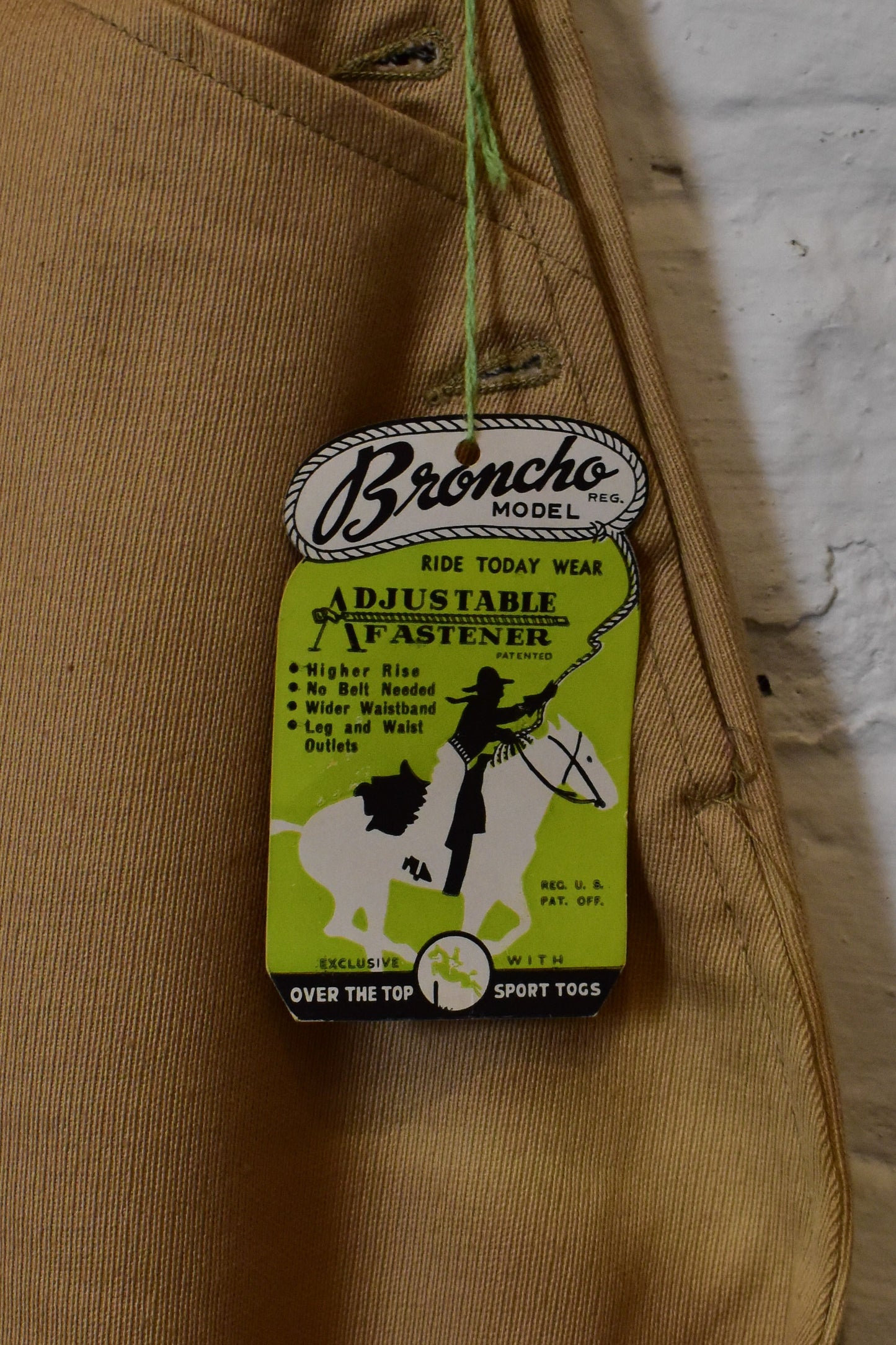 Vintage 1960s Deadstock Jodhpur Riding Pants