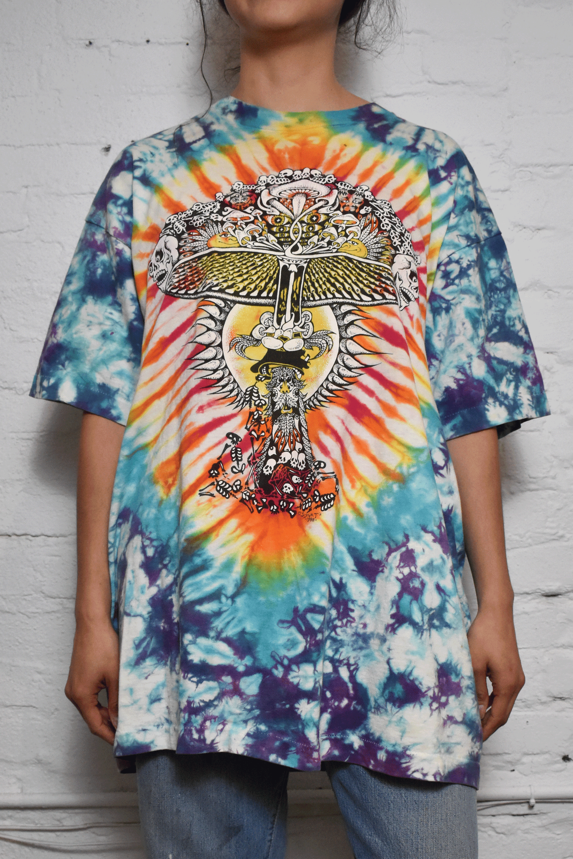 Vintage 1988 Jestert Tye Dye Grateful Dead T-shirt – The