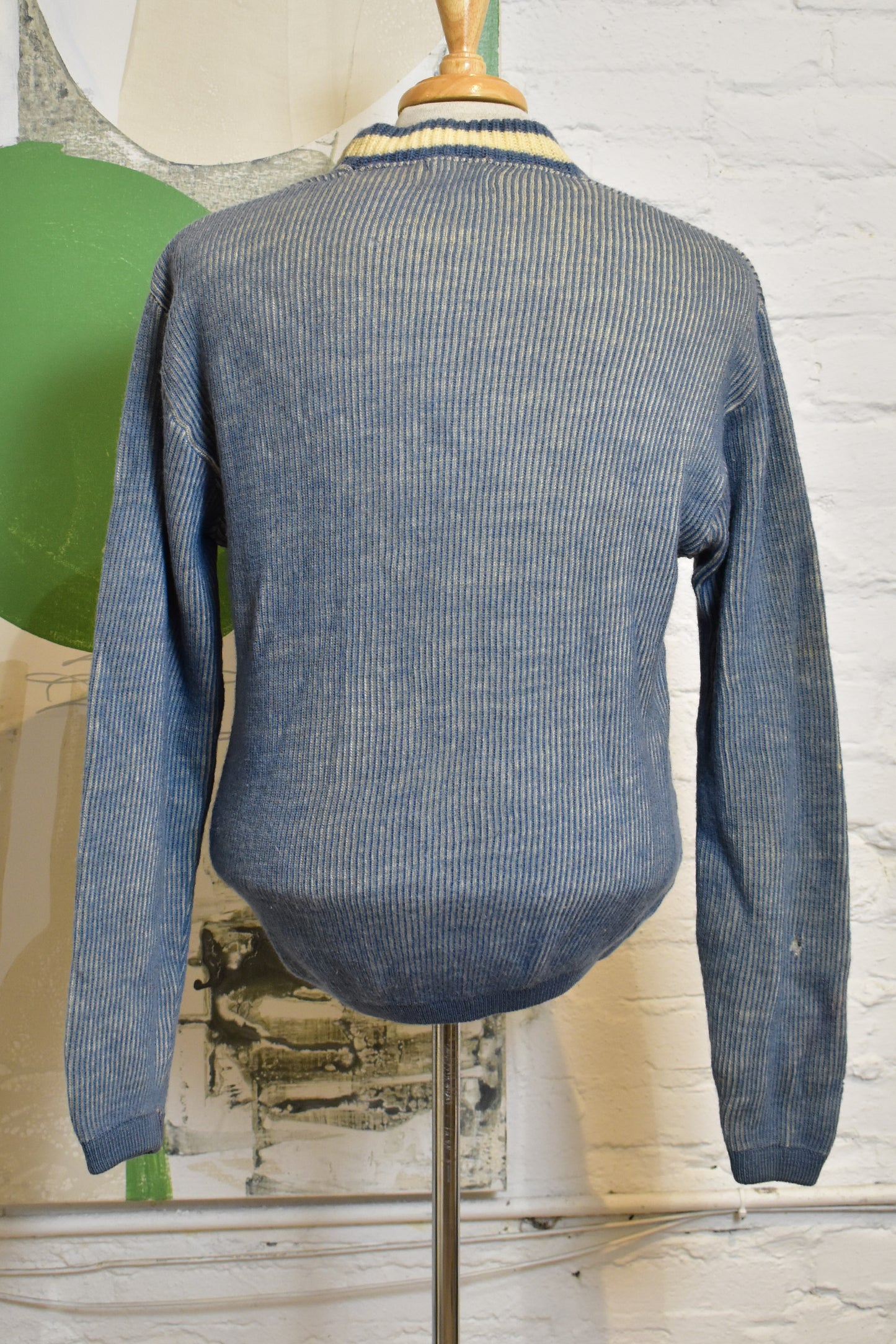 Vintage 1950s "Bud Berma" Wool Knit Sweater