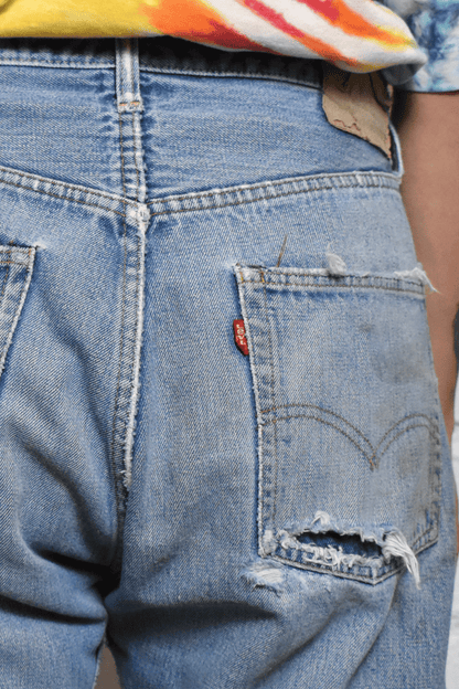 Vintage 1980s "Levi's 501" Red Line Selvedge Jeans