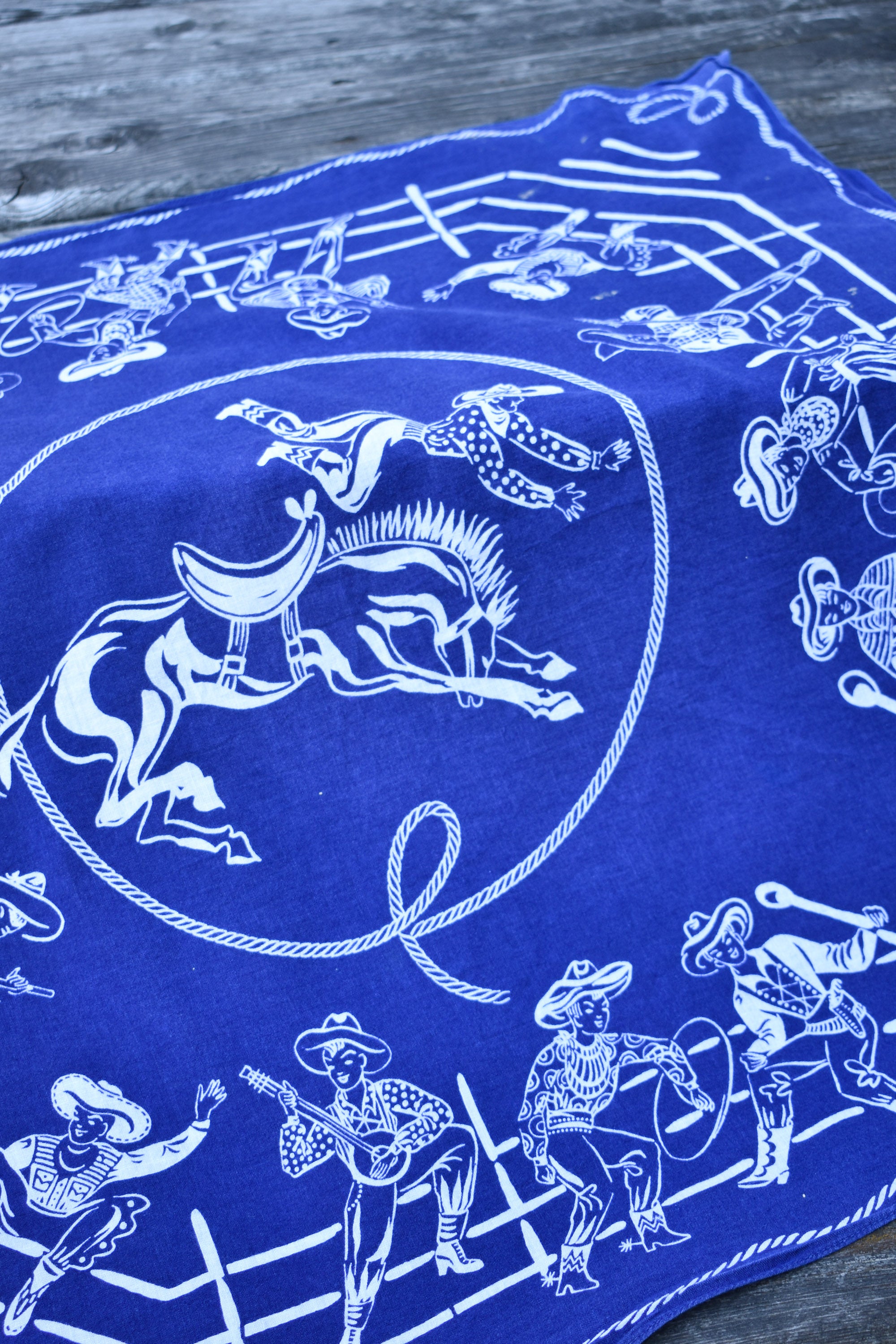 Vintage Swagger Cowboy Handkerchief Bandana – The Only Vintage