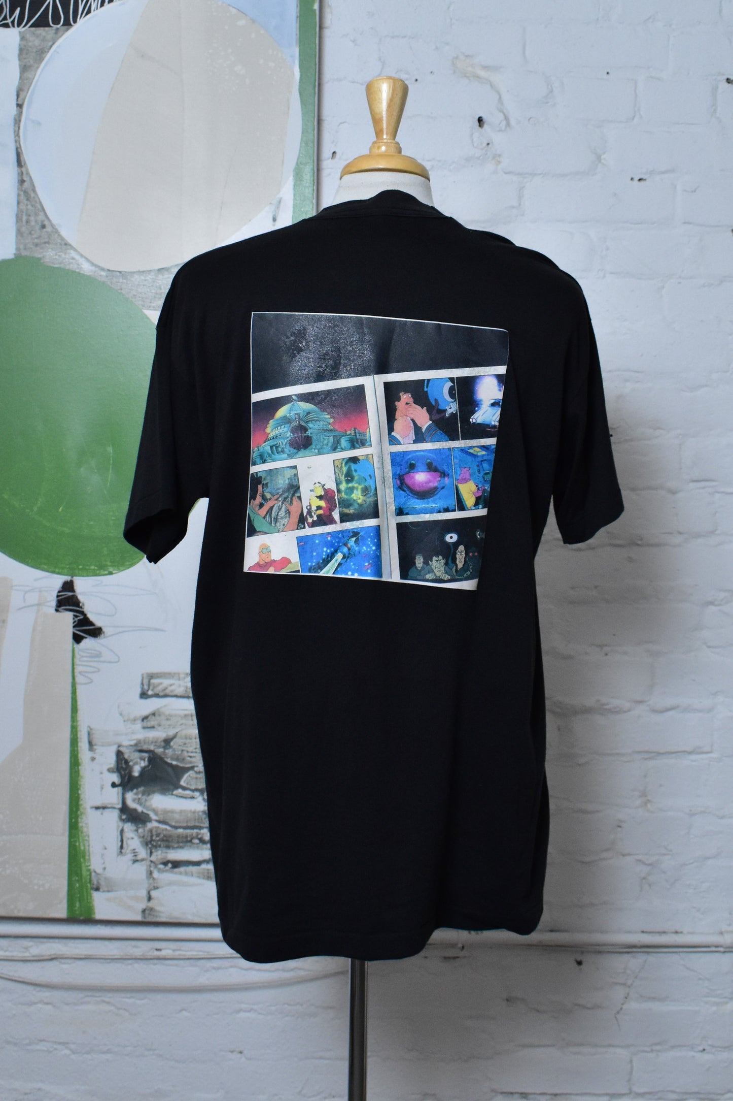 Vintage Heavy Metal Movie Black T-Shirt