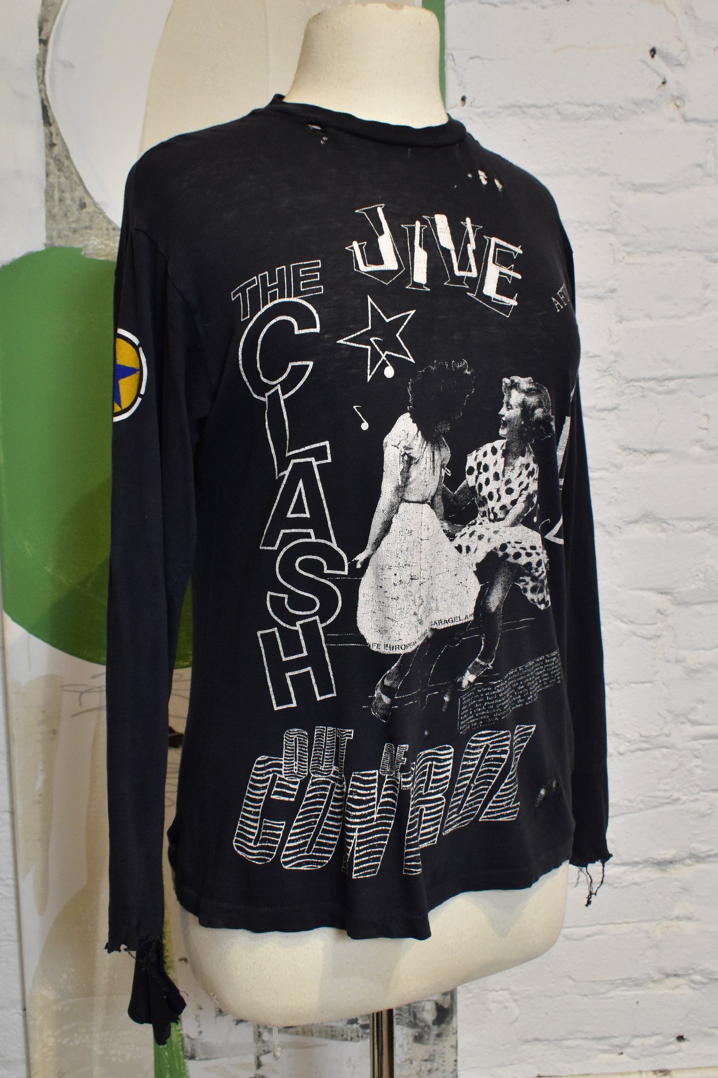 Vintage 1984 "The Clash Out Of Control Tour" T-shirt