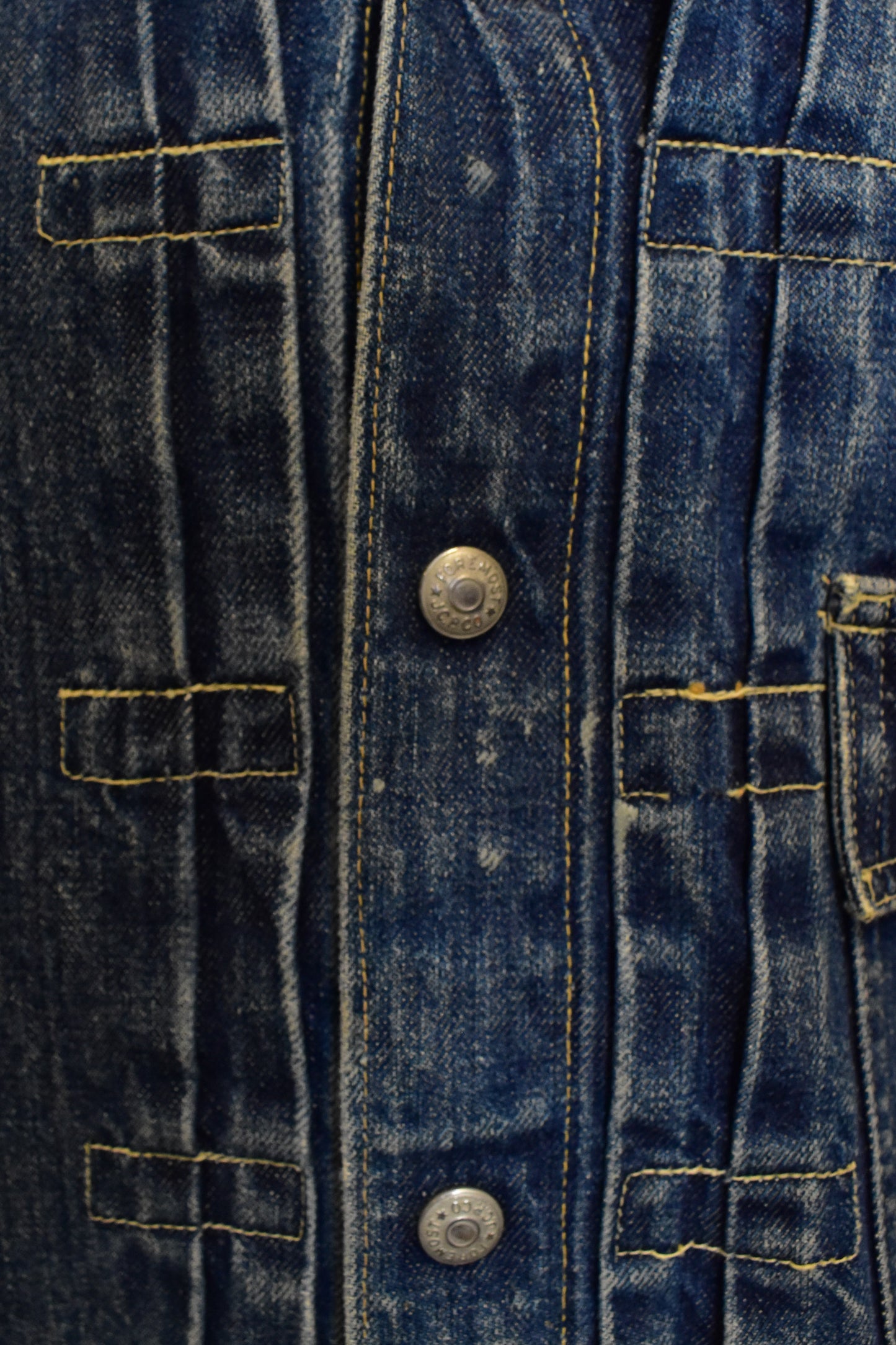 Vintage 1950s "Penney's Foremost" Selvedge Denim Trucker Jacket