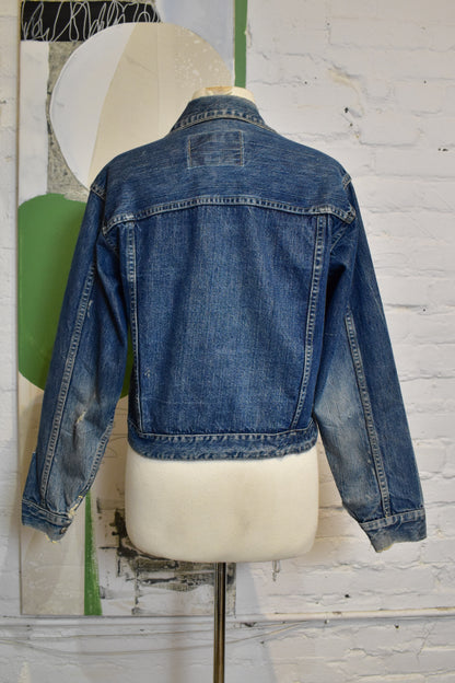 Vintage 1950s "Penney's Foremost" Selvedge Denim Trucker Jacket