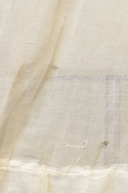 Vintage 1940s Gauzy Eyelet Lace Petticoat Slip Skirt