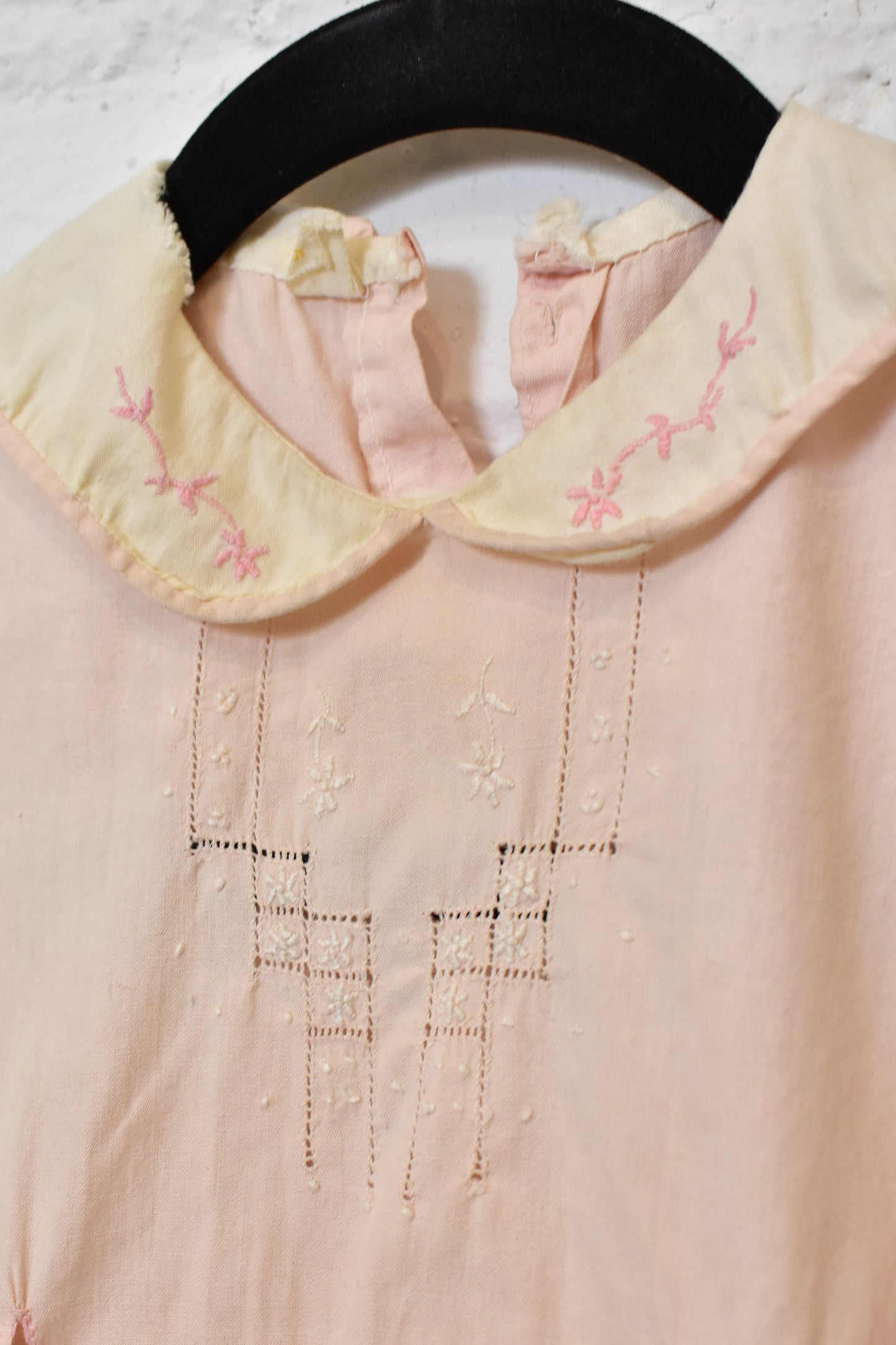 Vintage 1930s Baby Pink Infant Playsuit Romper