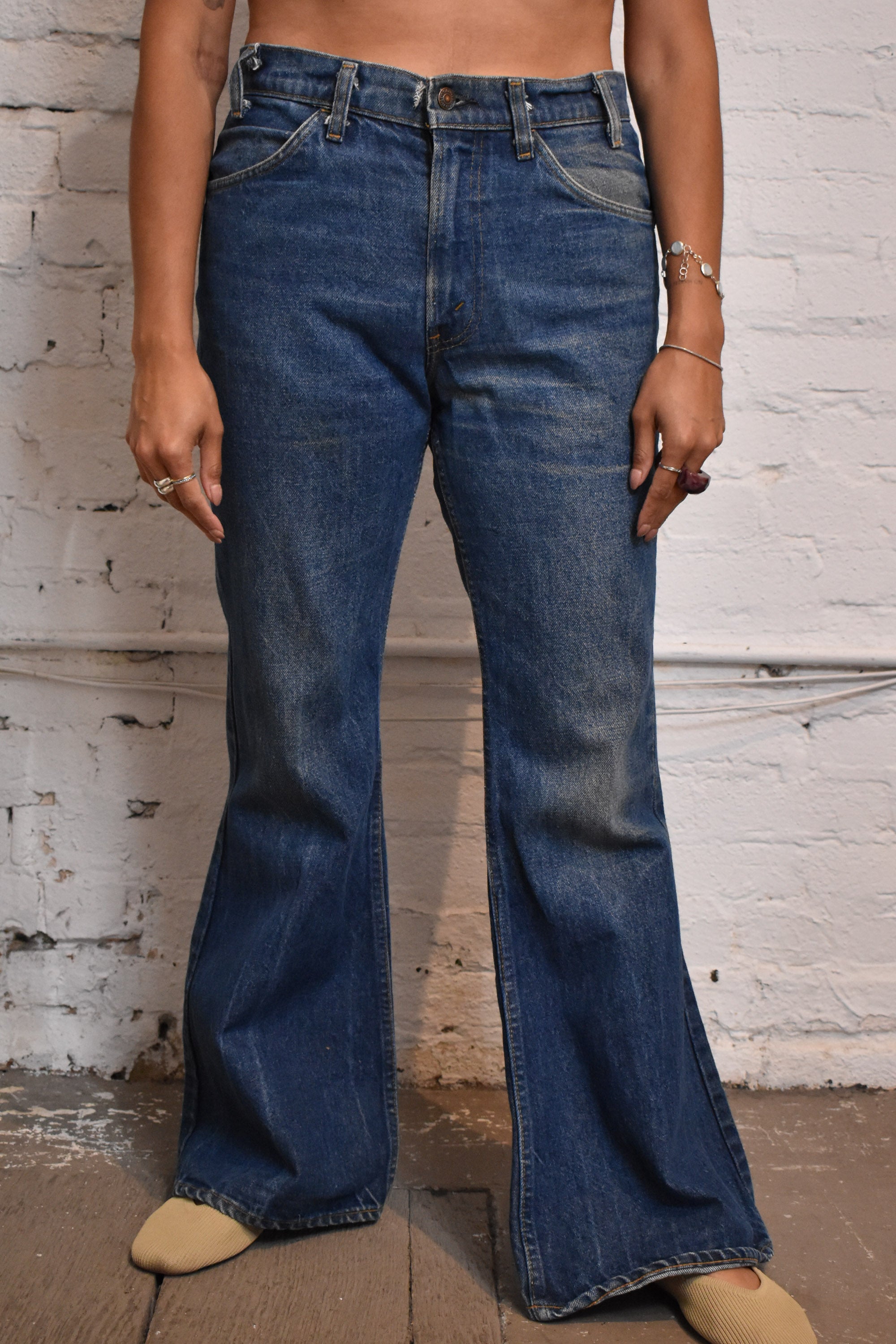 Vintage 70s Levis 684 Bell Bottom Jeans The Only Vintage