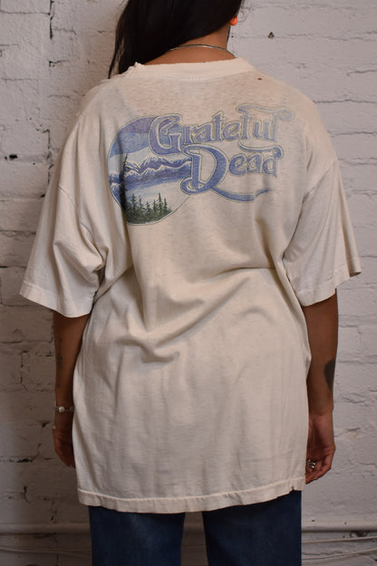 Vintage 1992 Grateful Dead Orca Print T-shirt