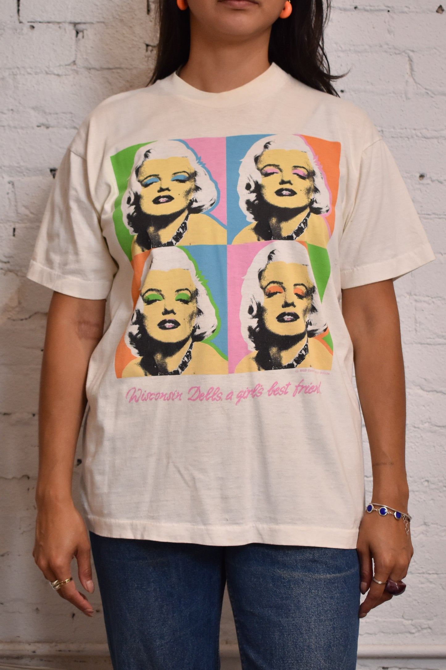 Vintage 1988 Marilyn Monroe Pop Art T-shirt