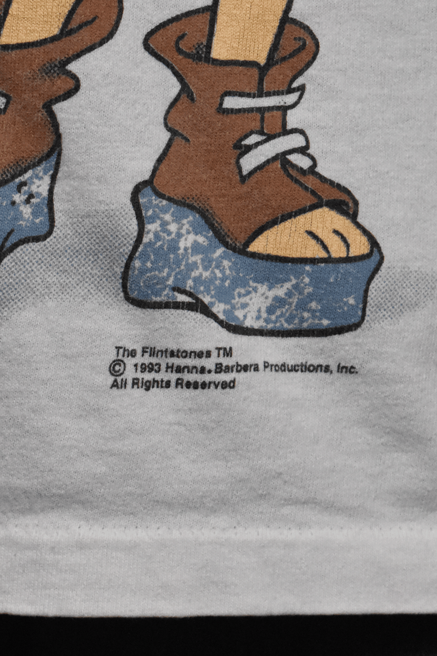 Vintage 1990s "The Flintstones" Betty & Wilma T-shirt