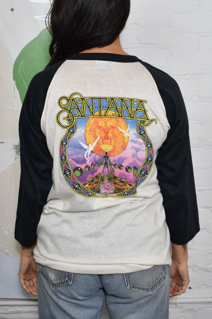 Vintage 1979 "Santana" Marathon Tour Raglan T-shirt