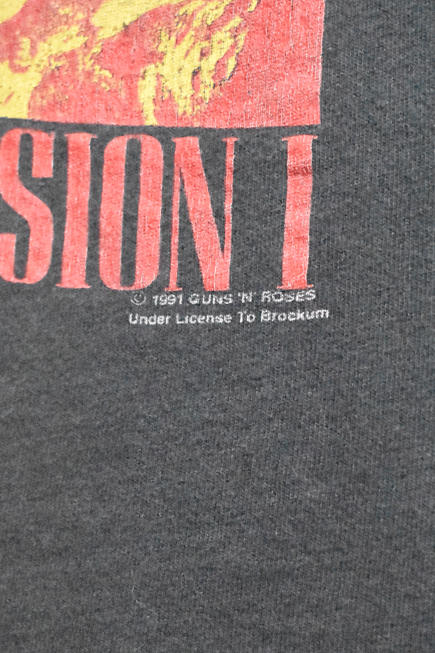 Vintage 1991 "Guns N' Roses Use Your Illusion I" Tour T-shirt