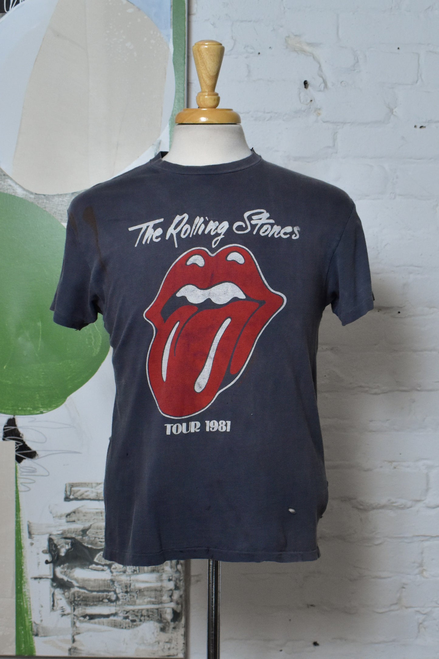 1981 Rolling Stones Tour Graphic T-Shirt