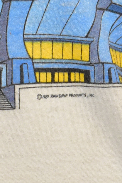 Vintage The Knits 1981 Rolling Stones Tour Raglan T-Shirt