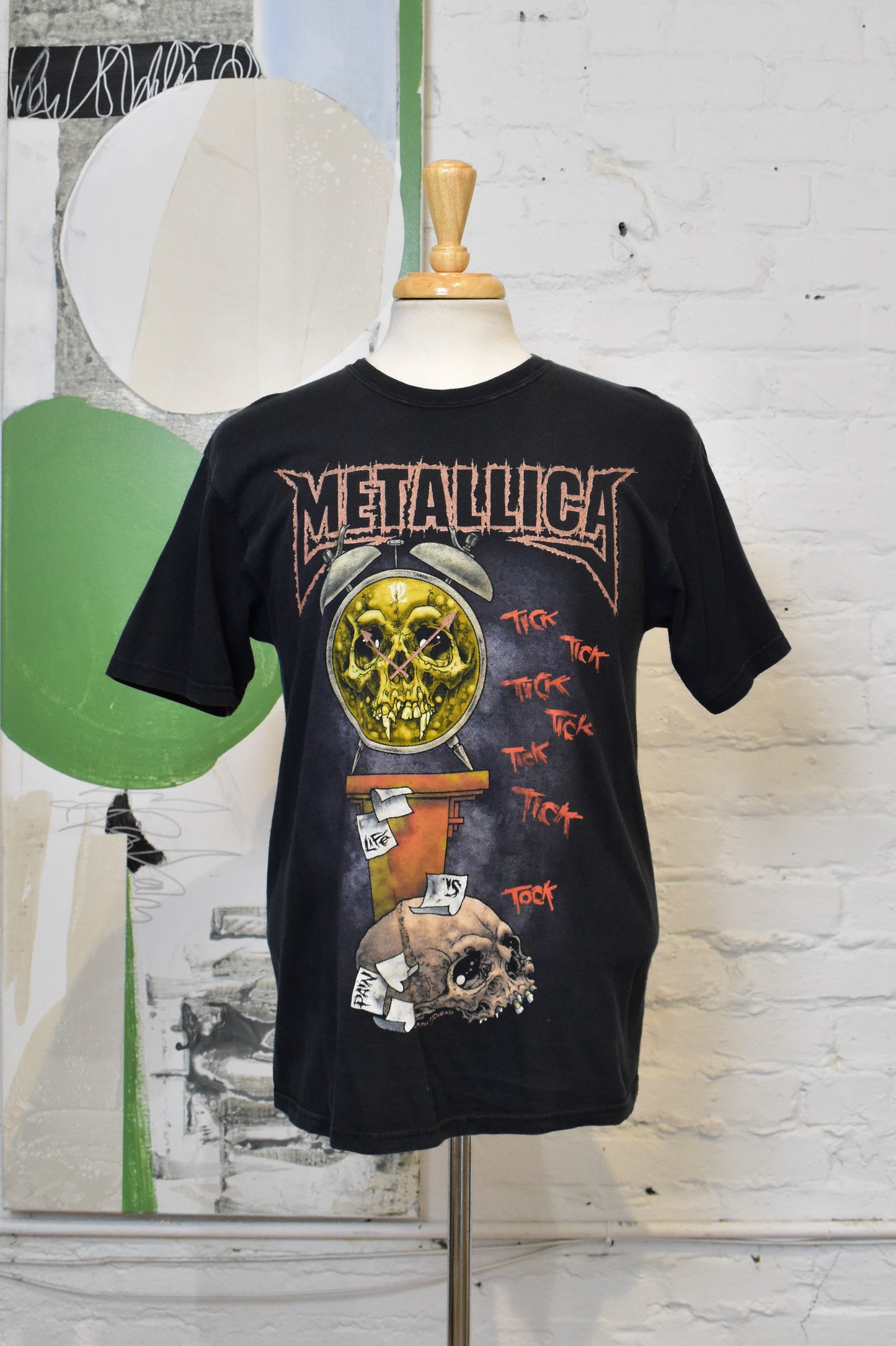 Vintage Metallica Death Is Pain Graphic T-Shirt