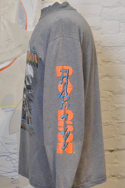 Vintage Harley-Davidson Persevere Graphic Long Sleeve Shirt