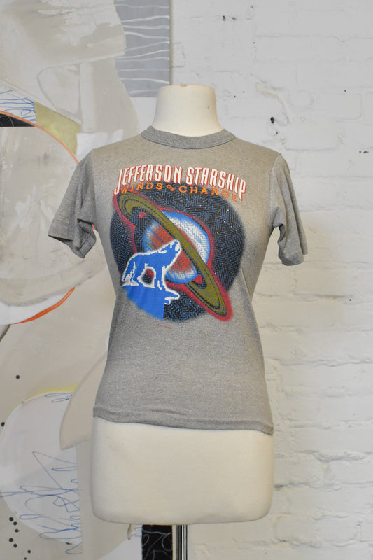 Vintage 1982 Jefferson Starship Winds Of Change Concert T-Shirt