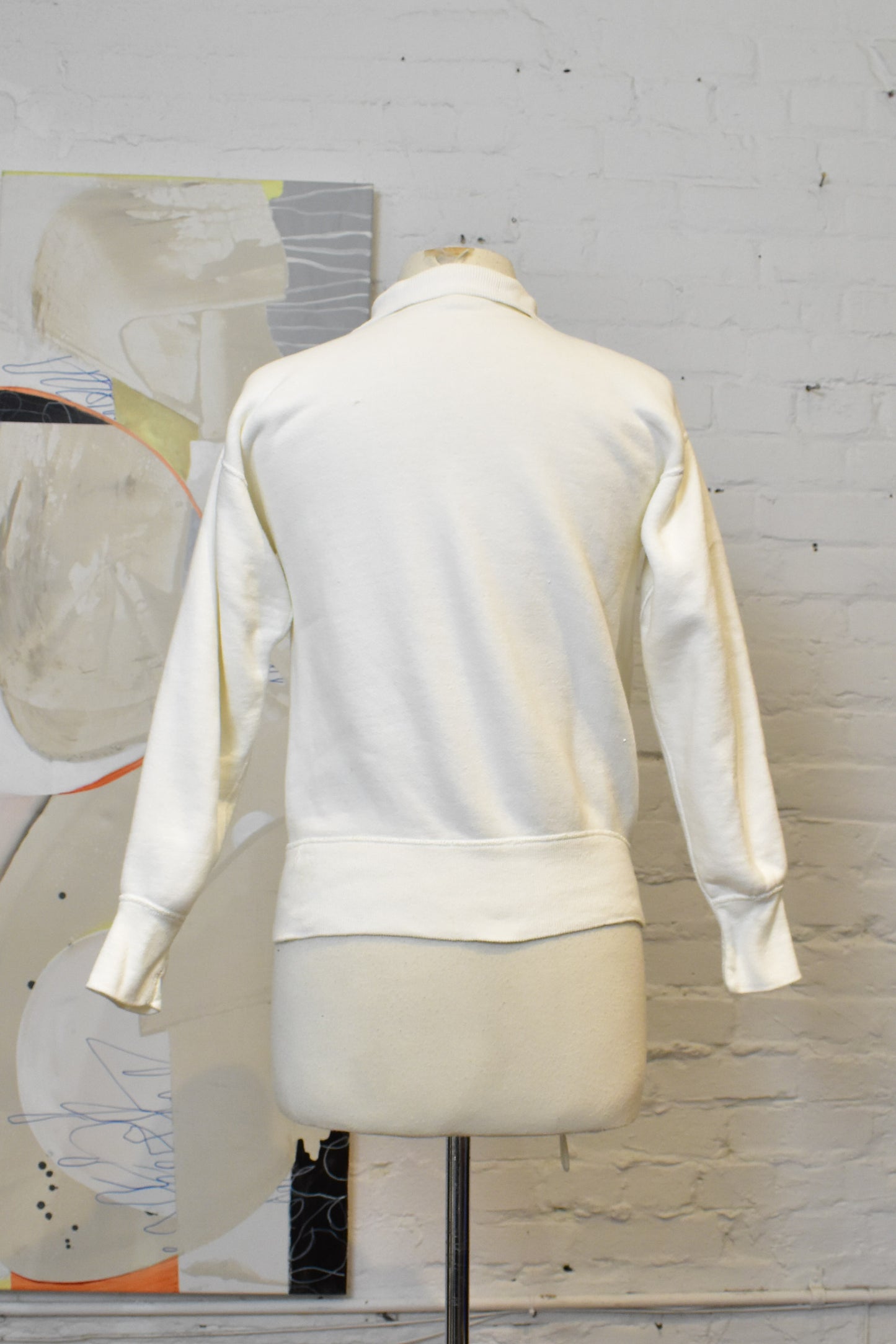 Vintage 50s 60s Washington State University Quarter Zip Sweatshirt