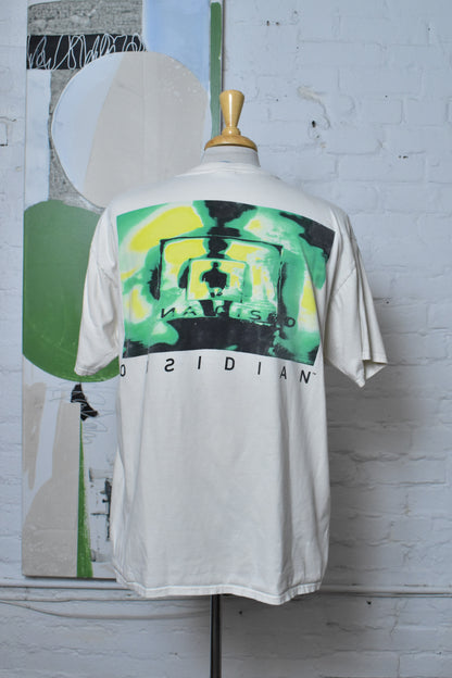 Vintage 1990s 1997 SEGA Obsidian Video Game Graphic T-Shirt