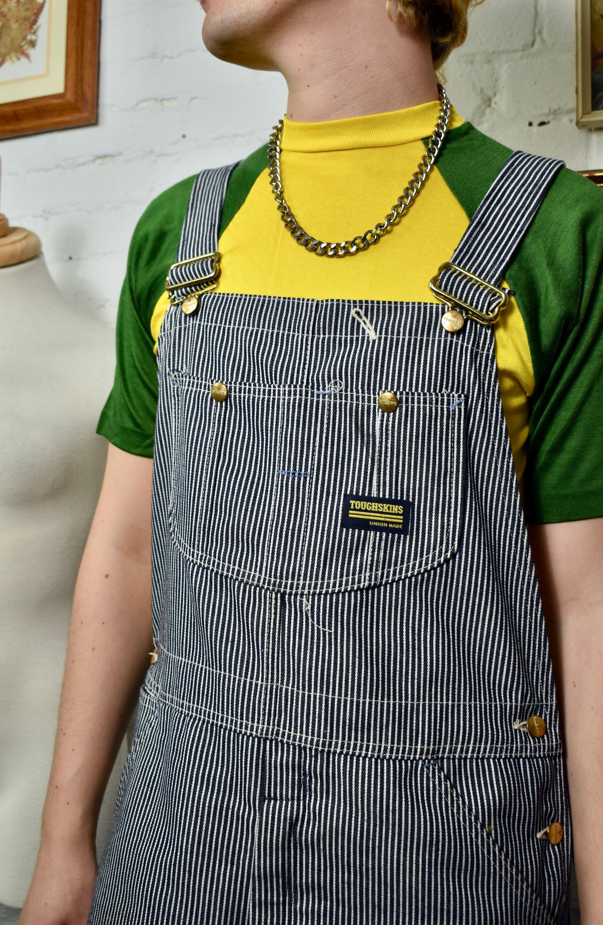 Vintage 70s/80s Toughskins Sears Carpenter Bibs Overalls