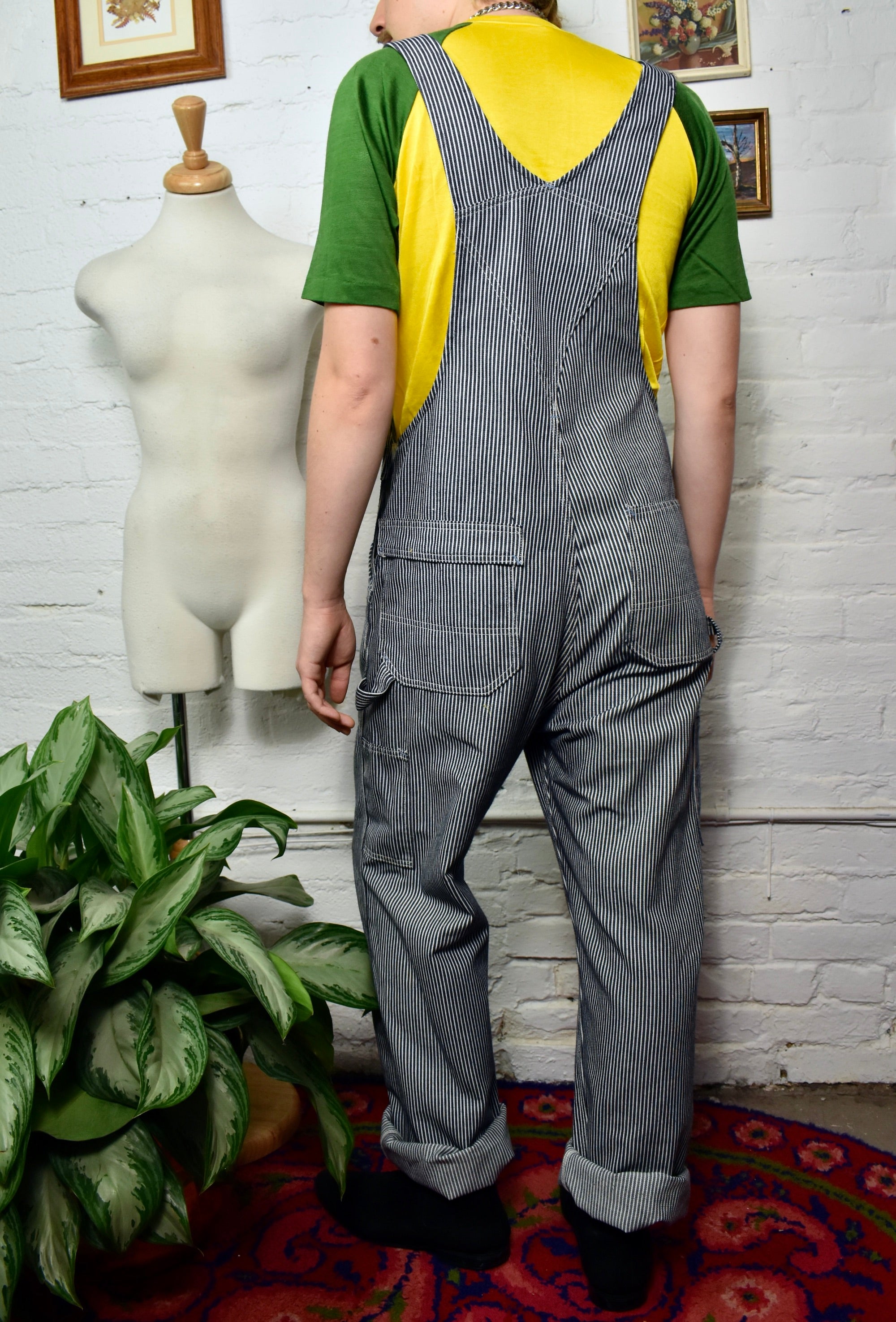 Vintage 70s/80s Toughskins Sears Carpenter Bibs Overalls