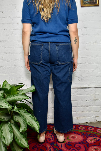 Vintage "Calvin Klein" Dark Wash Carpenter Jeans