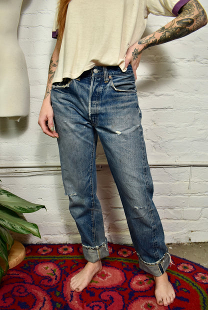 Vintage Levis 501 Redline Selvedge Jeans