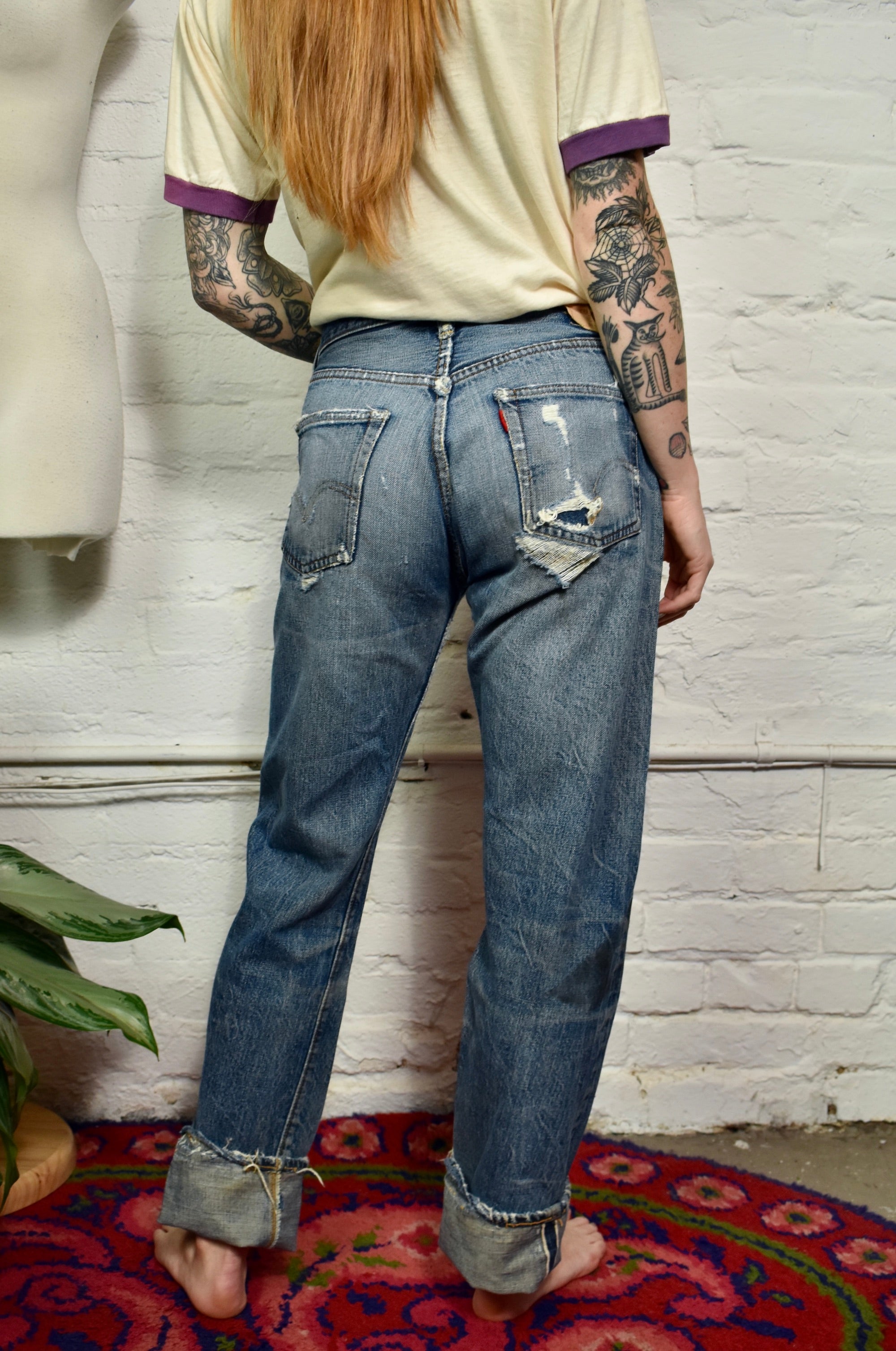 Vintage Levis 501 Redline Selvedge Jeans – The Only Vintage