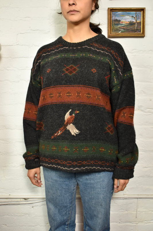 Vintage Woolrich Duck Hunting Sweater