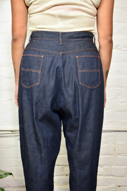 Vintage 1950's Denim Side Zip Jeans