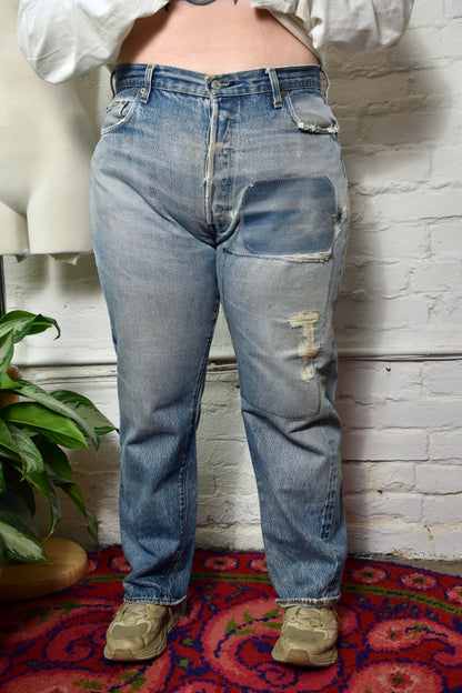 Vintage 70s/80s Levi's 501 Selvedge Red Line Jeans