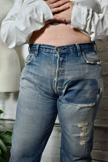 Vintage 70s/80s Levi's 501 Selvedge Red Line Jeans