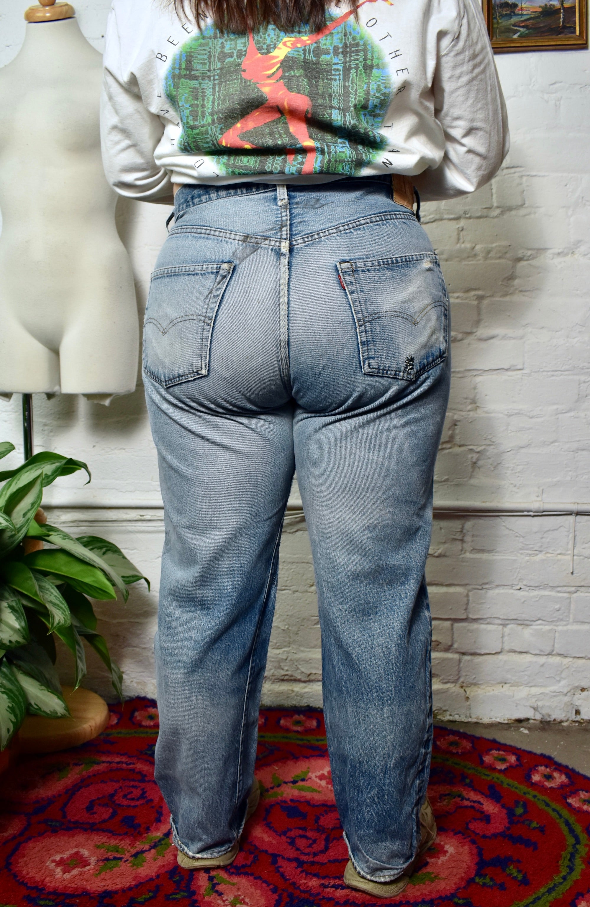 Vintage 70s/80s Levi's 501 Selvedge Red Line Jeans