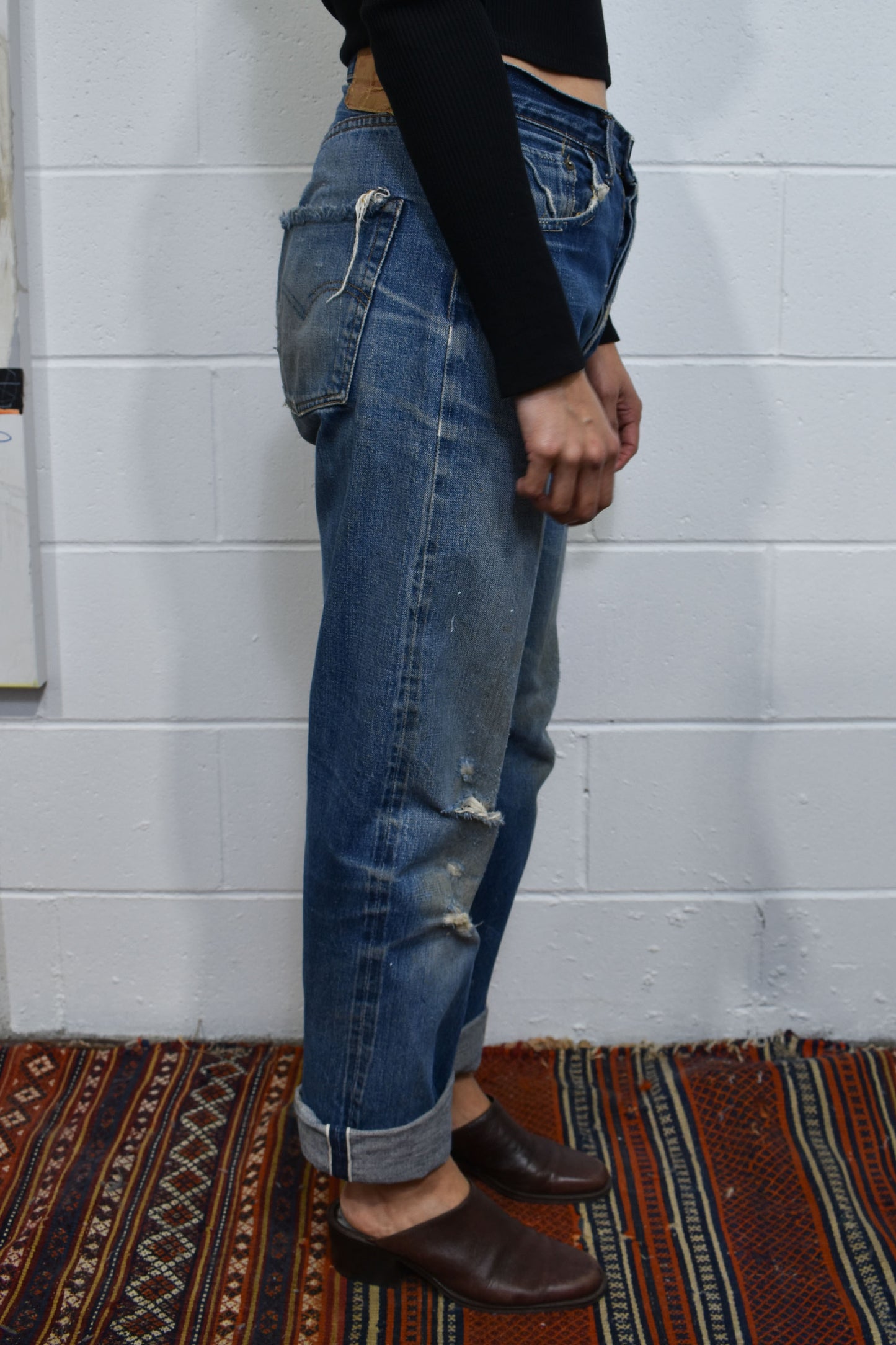 Vintage Early 1970's "Levis" 501 Selvedge Jeans