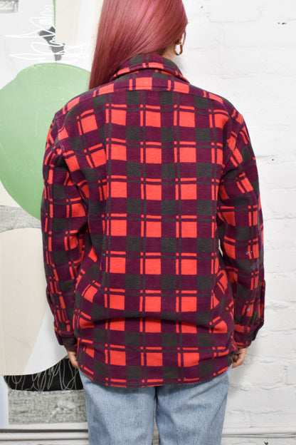 Vintage "Champion" Cotton Plaid Flannel