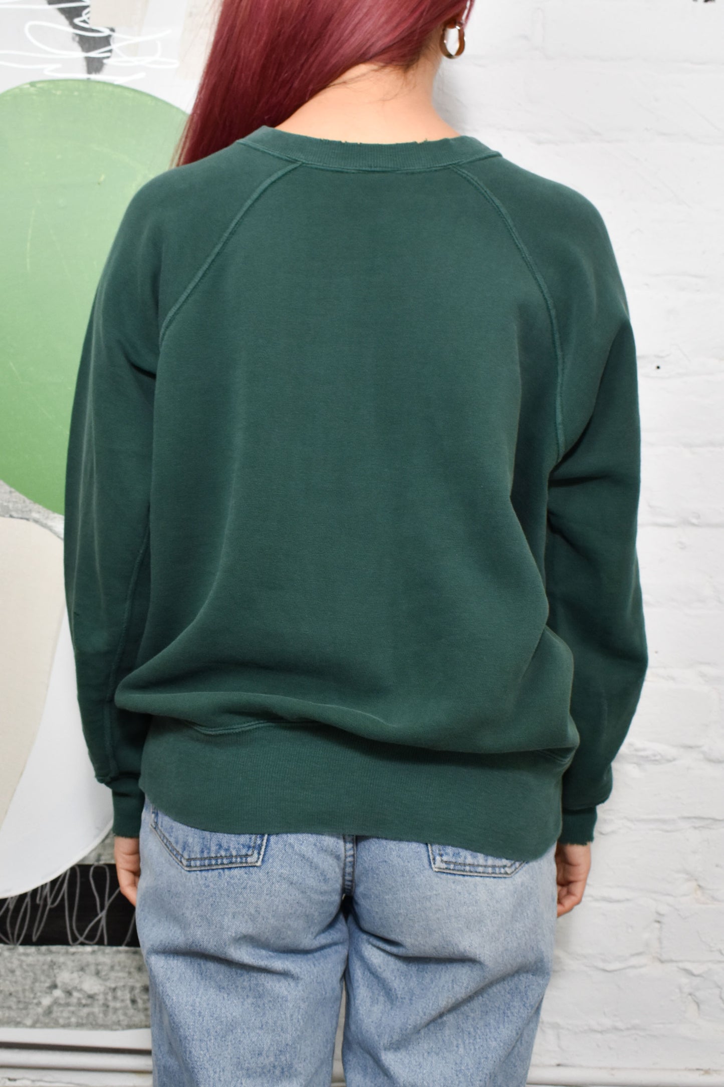 Vintage 50's/60's "Penney's" Forest Green Sweatshirt